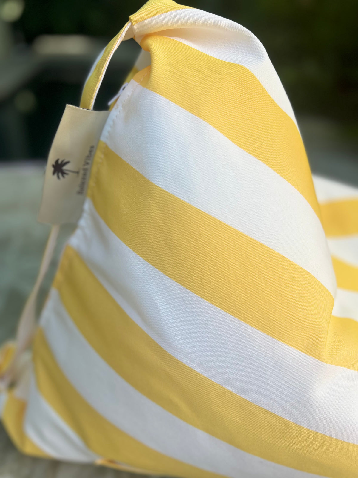 Joey Bean Bag- yellow stripe