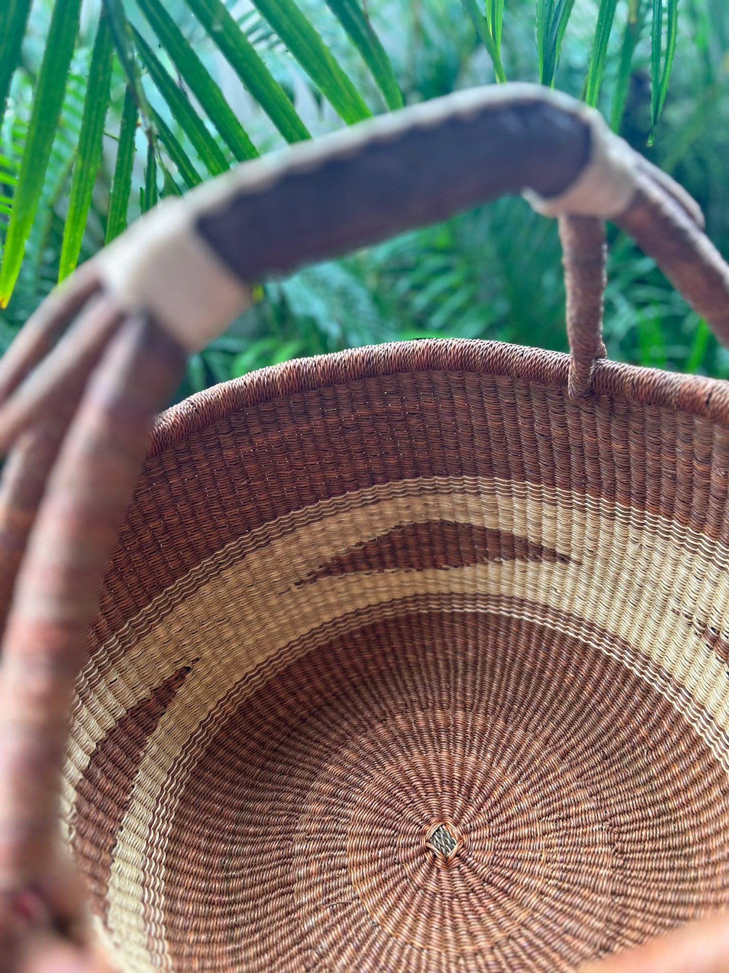 BOLGA BASKET NATURAL TONES