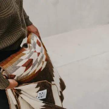 Tsachila Blanket - Chocolate