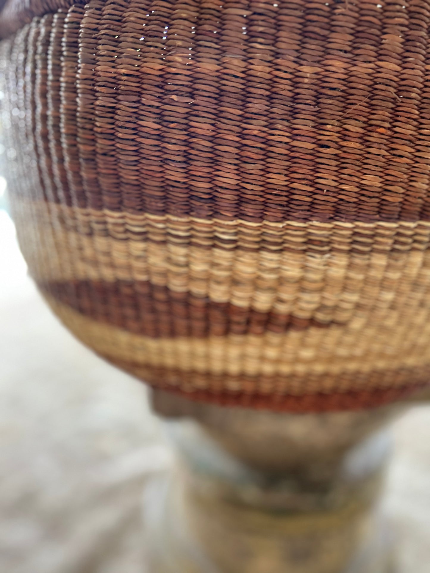 BOLGA BASKET NATURAL TONES