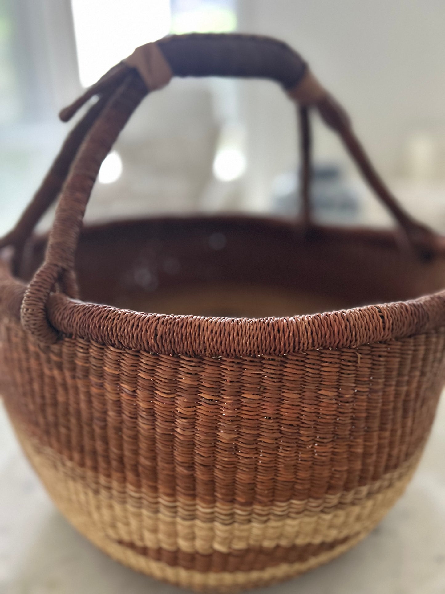 BOLGA BASKET NATURAL TONES