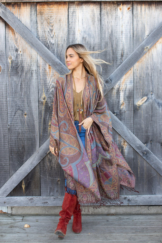 Kimono Shawl - Multi
