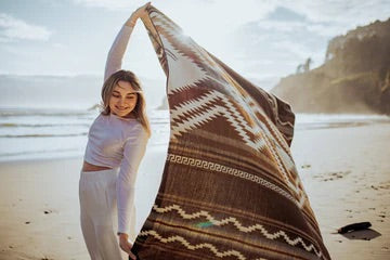 SHUAR BLANKET - DUSTY