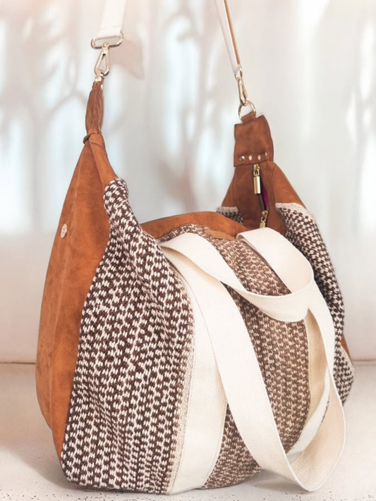 Andes Weekender - Alpaca and Suede