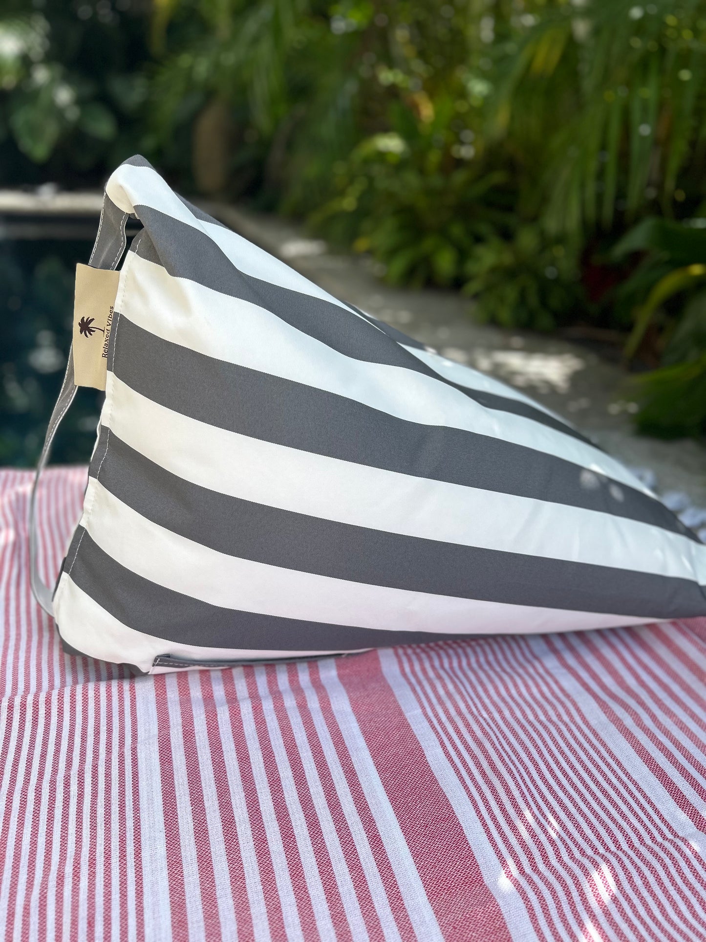 Joey Bean Bag - Grey Stripe