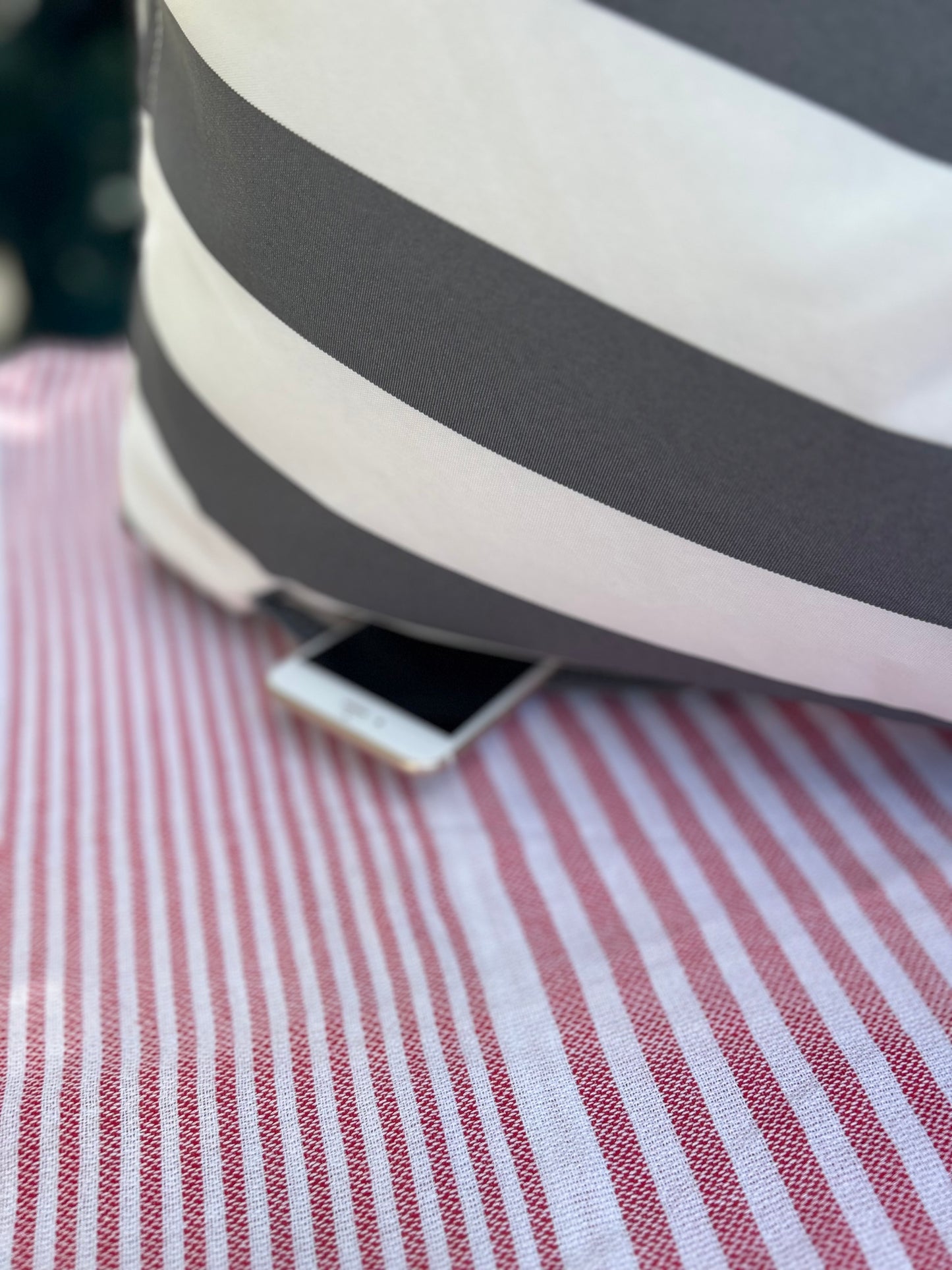 Joey Bean Bag - Grey Stripe