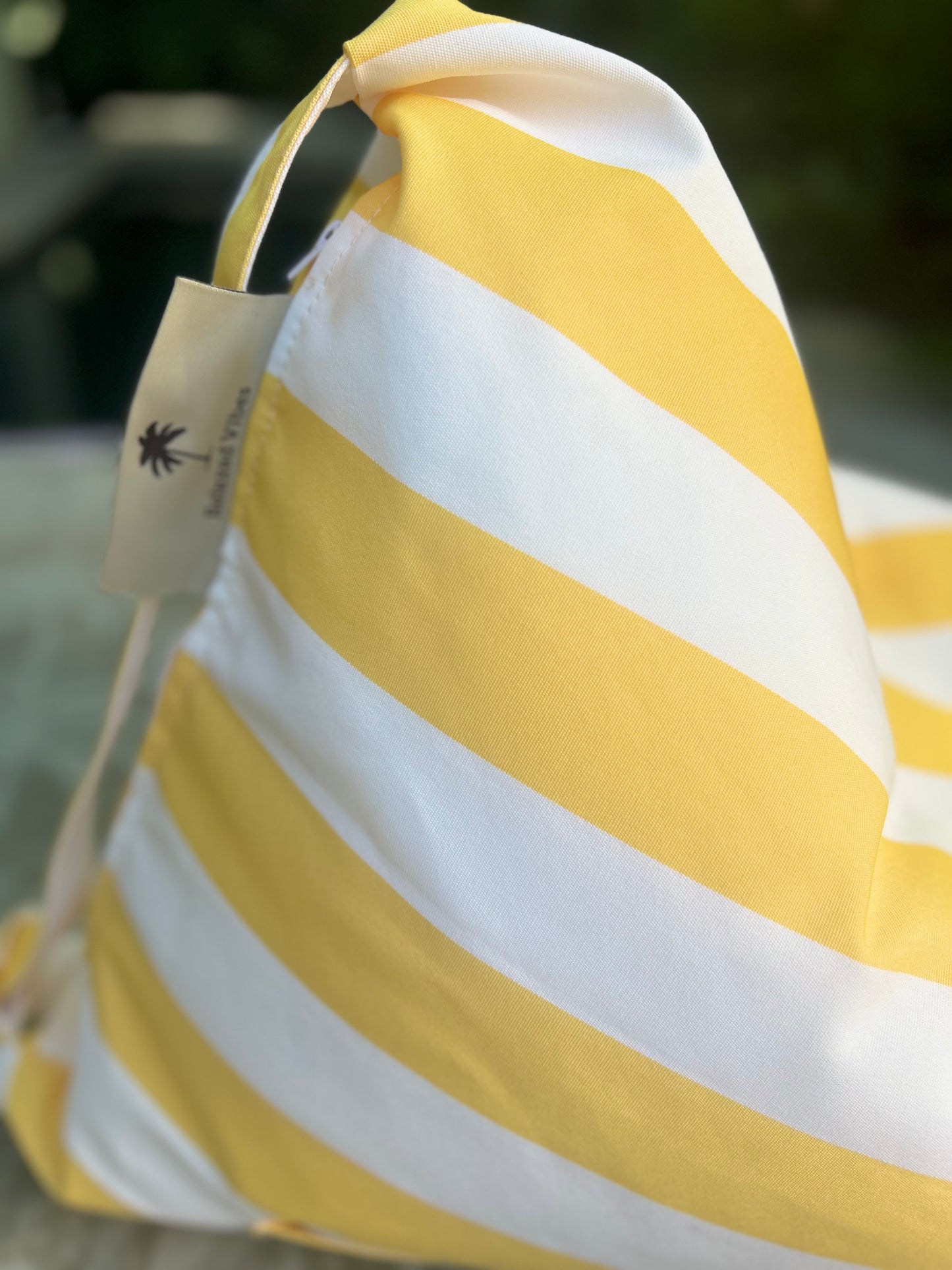 Joey Bean Bag- yellow stripe