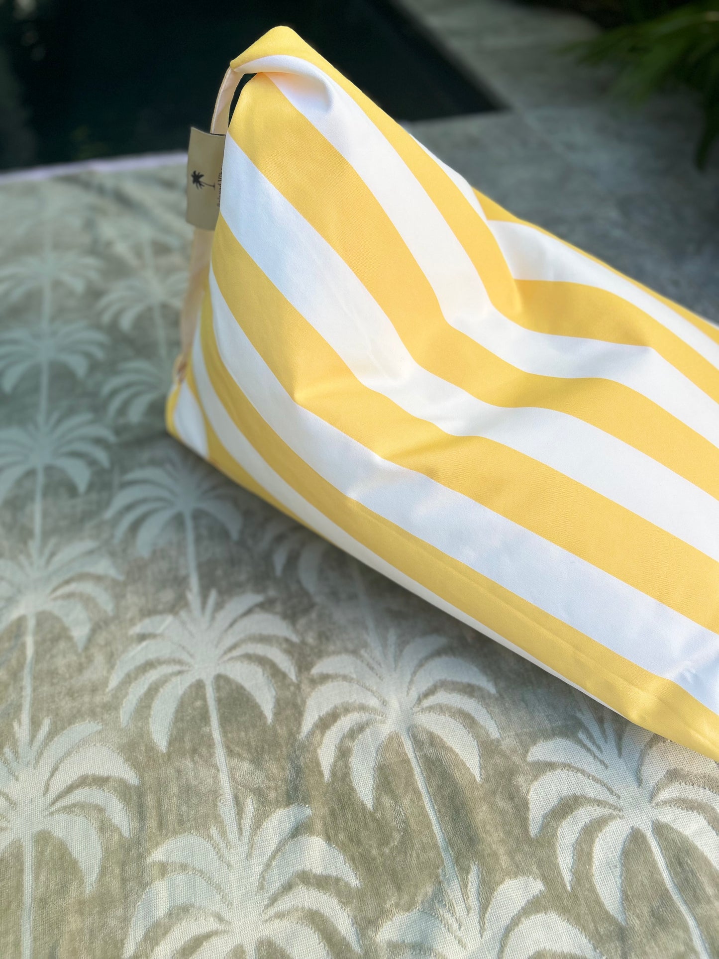 Joey Bean Bag- yellow stripe