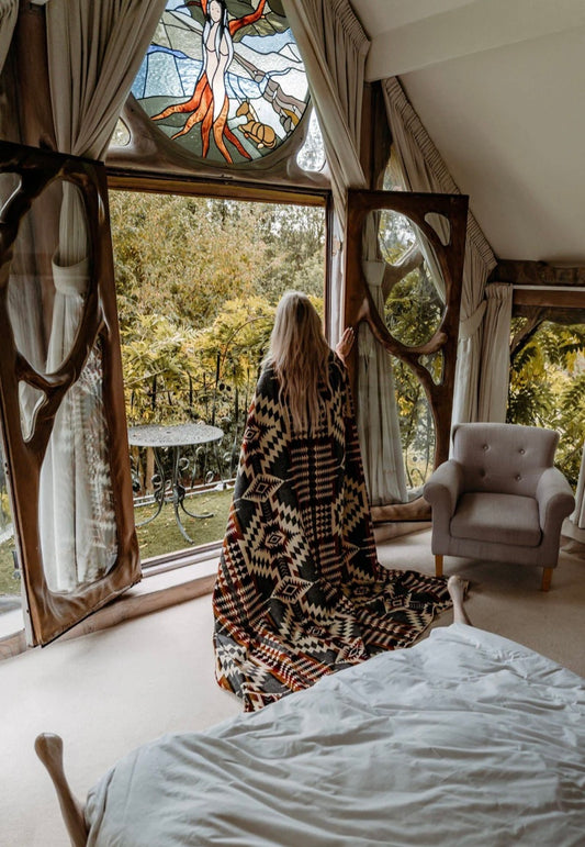 SECOYA BLANKET - CAMPFIRE