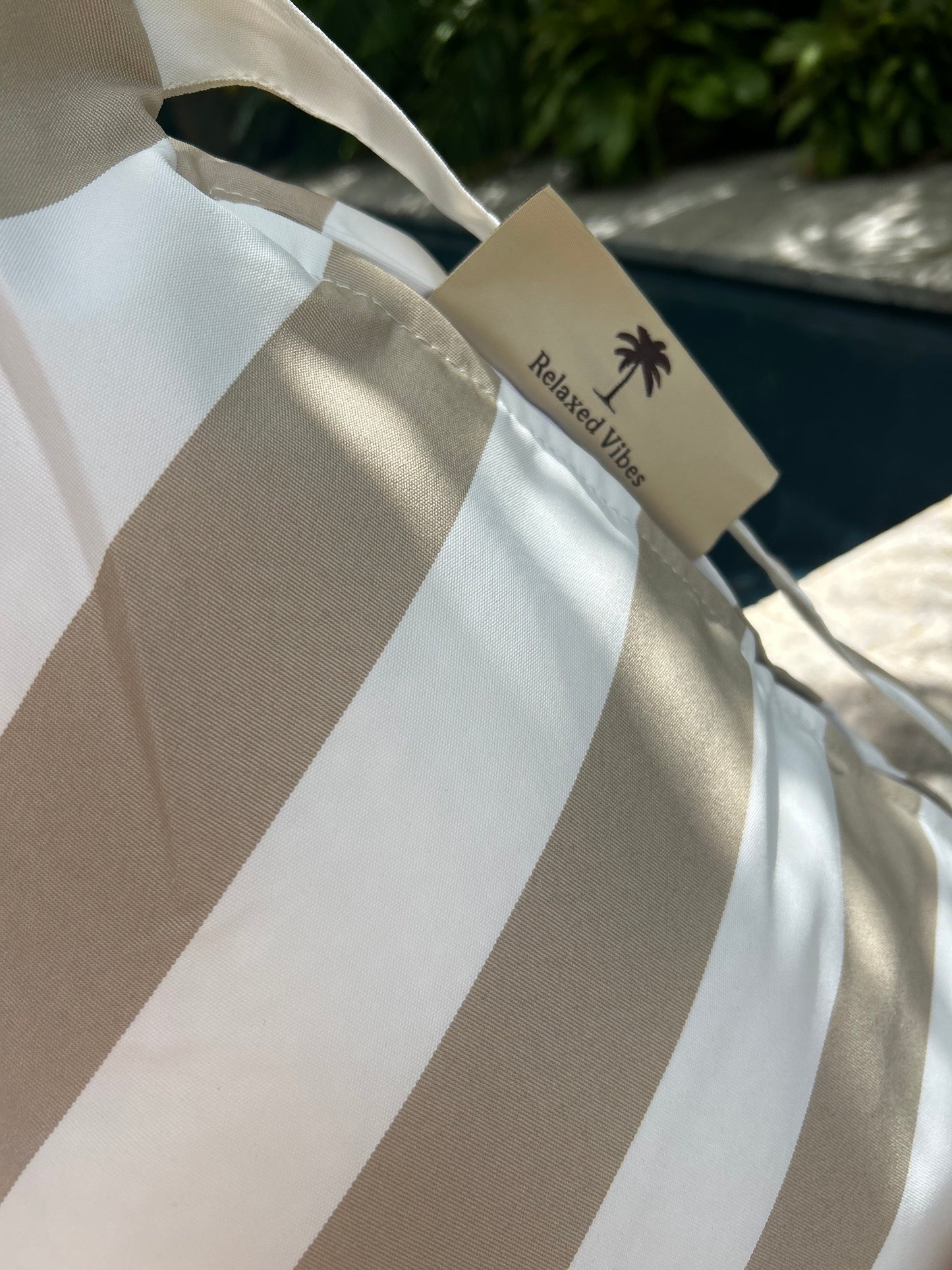 Joey Bean Bag- Wheat Stripe