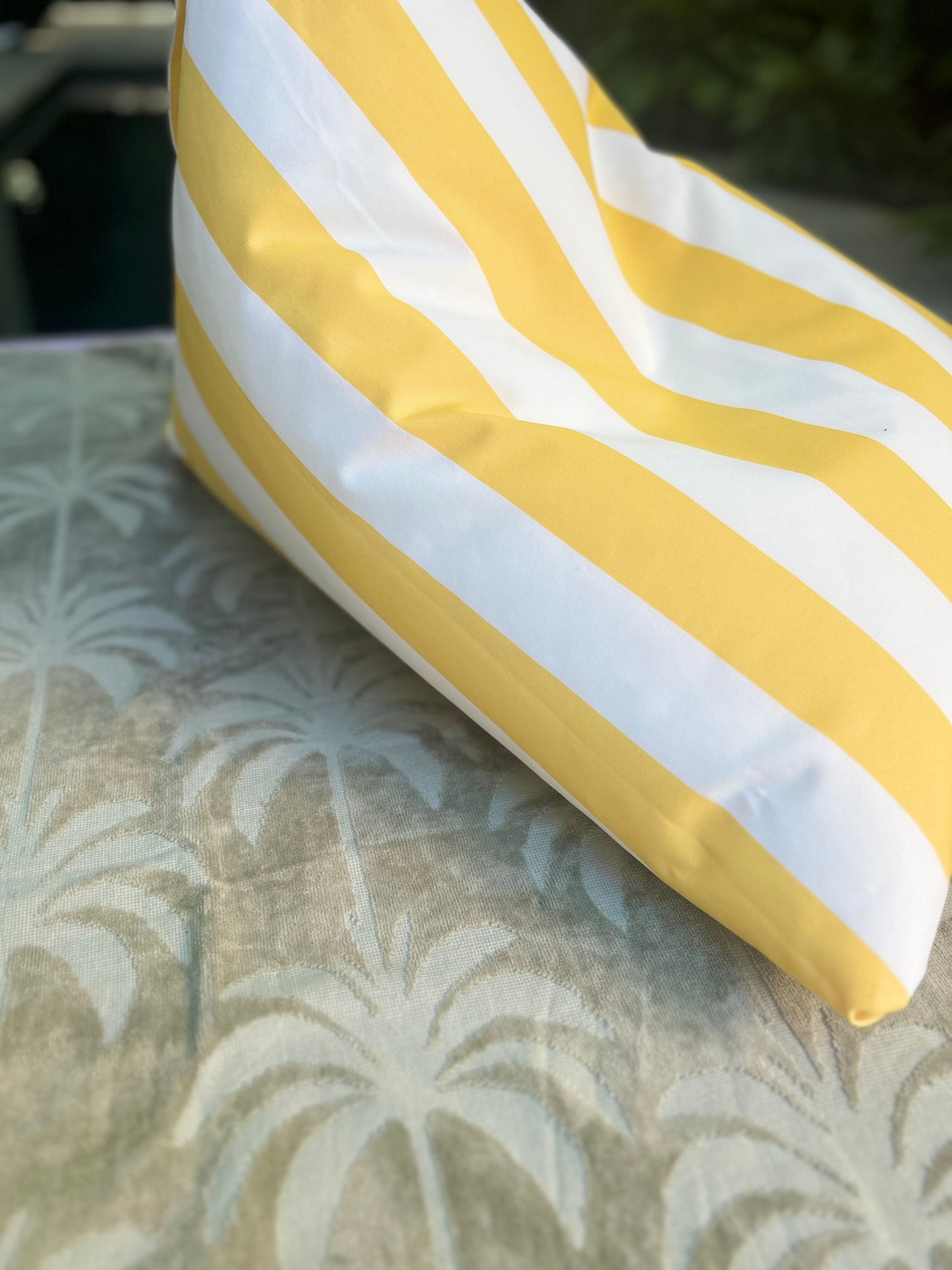 Joey Bean Bag- yellow stripe