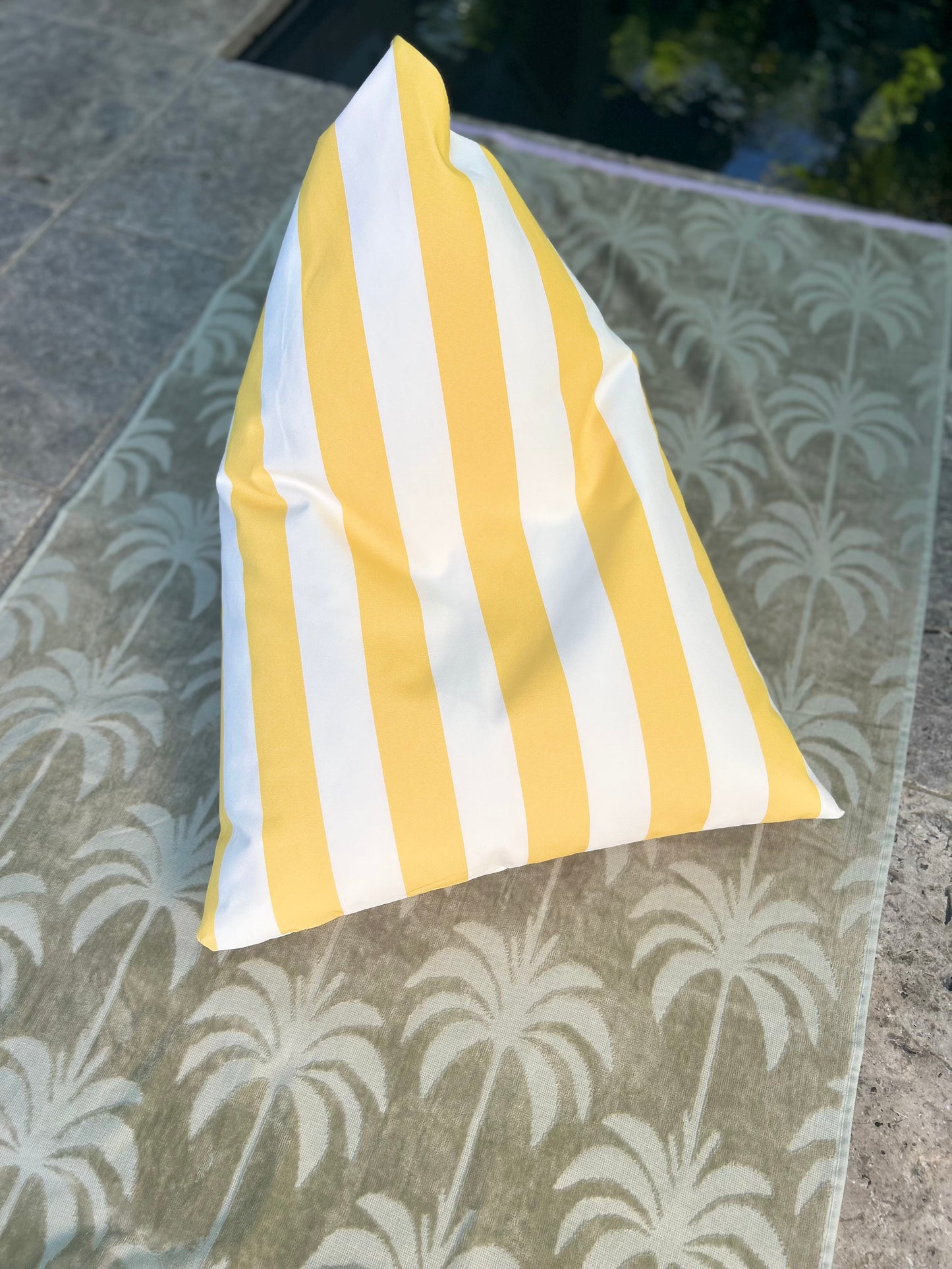 Joey Bean Bag- yellow stripe