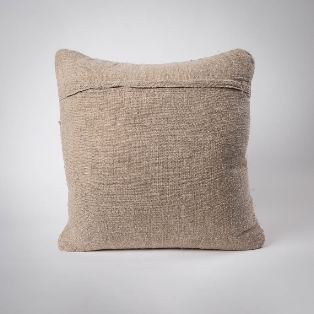 WABI CUSHION COVER 100% RECYCLED LINEN - NATURAL